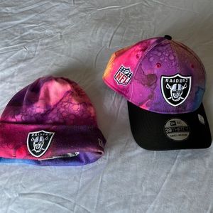 Raiders hat & beanie